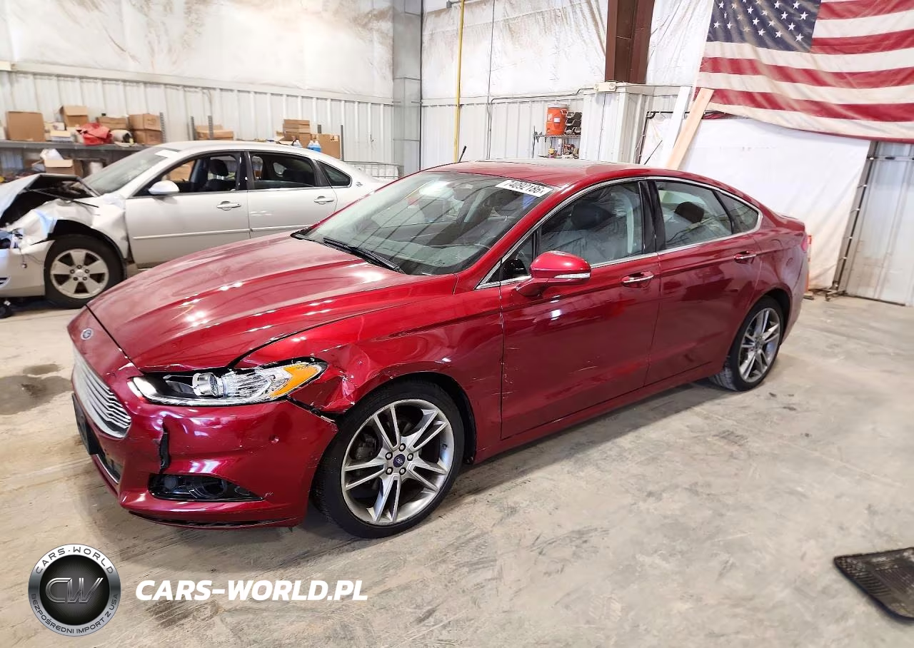 2013 Ford Fusion Titanium VIN:3FA6P0D92DR339403 - 1