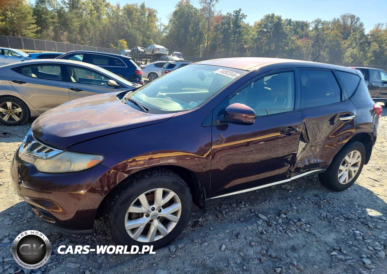2014 Nissan Murano S VIN:JN8AZ1MU3EW409891 - 1