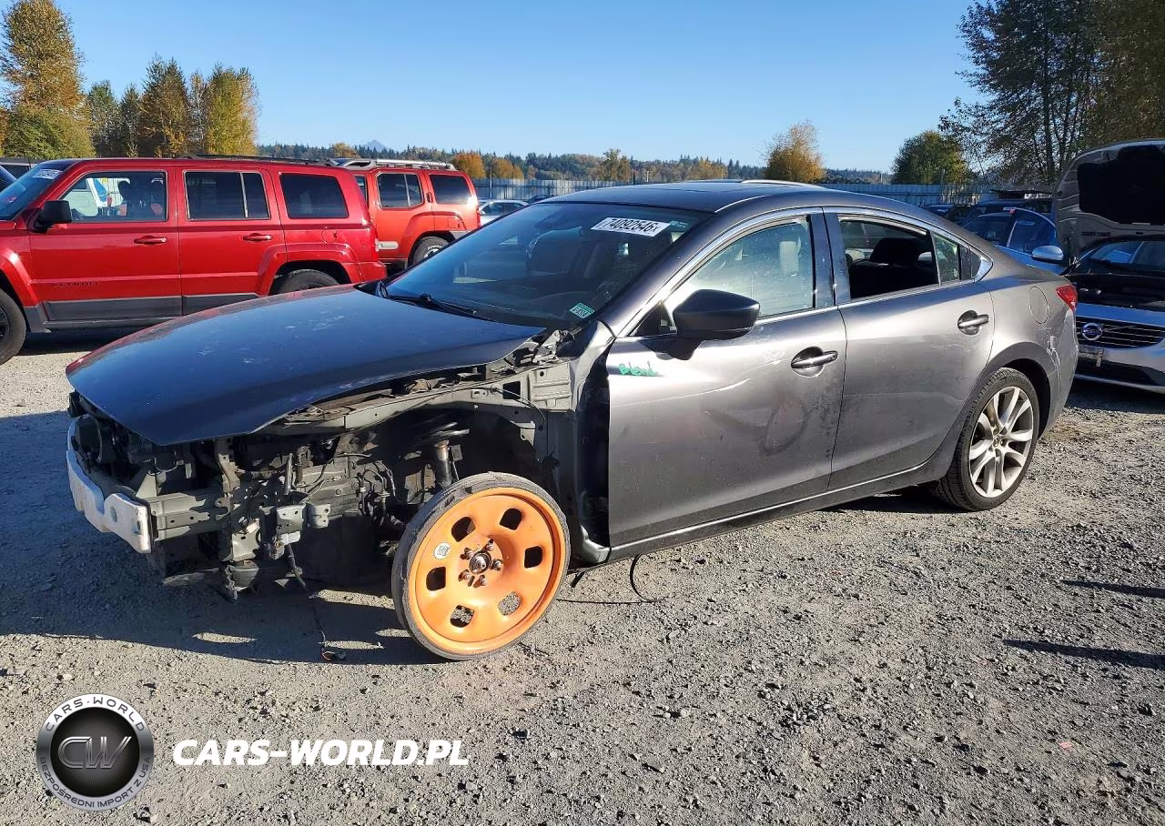 2017 Mazda 6 Touring VIN:JM1GL1V55H1127736 - 1