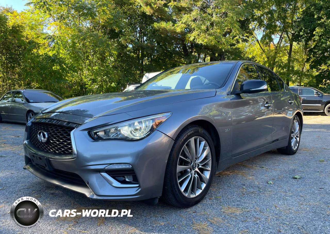 2018 Infiniti Q50 3.0T Luxe VIN:JN1EV7ARXJM442262 - 2