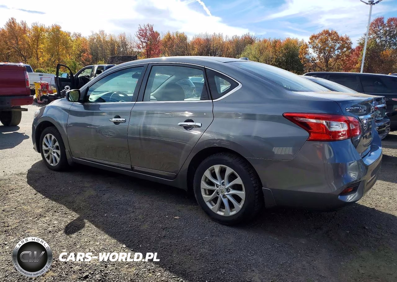 2018 Nissan Sentra Sv VIN:3N1AB7AP0JL642874 - 2