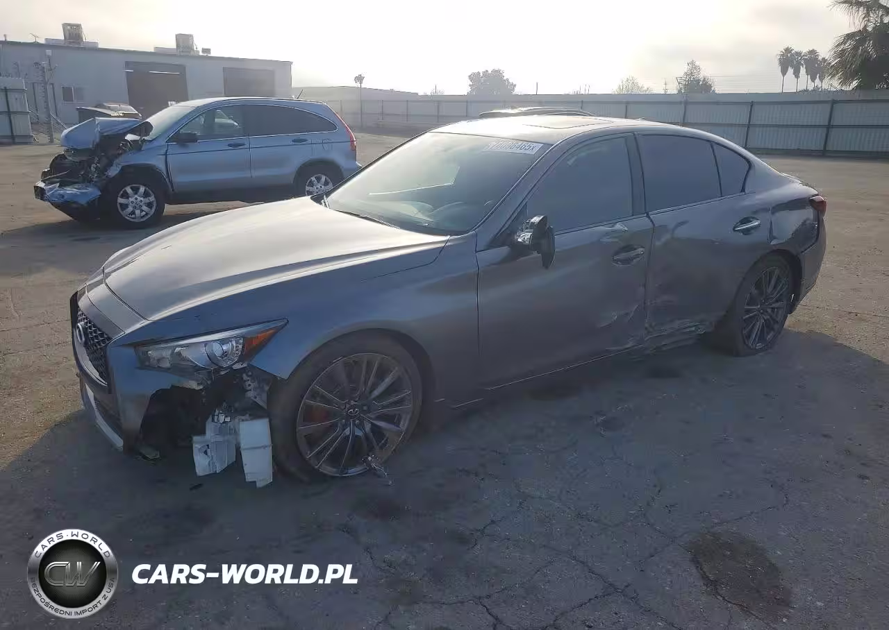 2021 Infiniti Q50 Red Sport 400