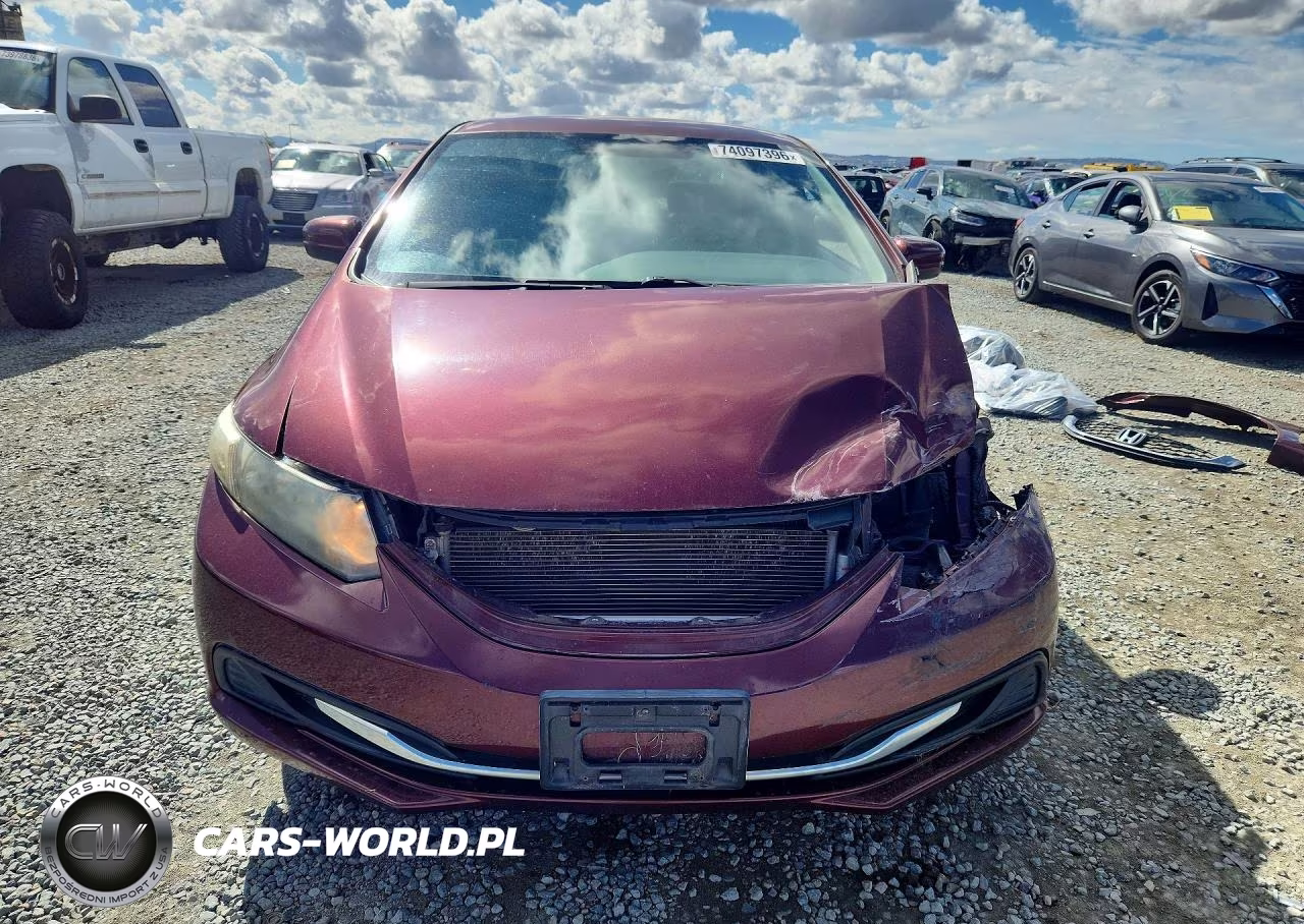 2014 Honda Civic Lx VIN:19XFB2F58EE262110 - 5
