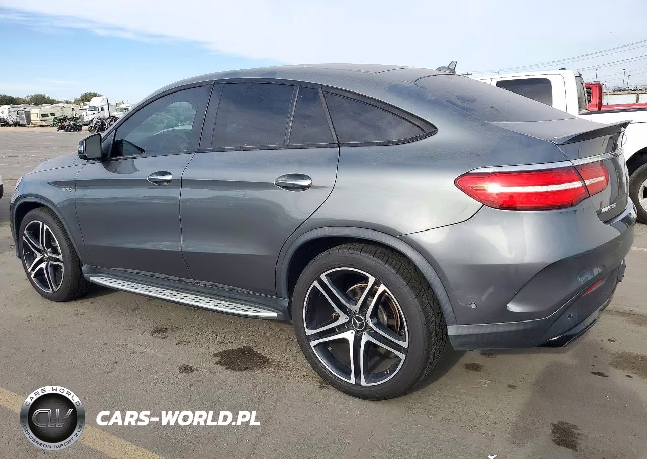 2019 Mercedes-Benz Gle Coupe 43 Amg VIN:4JGED6EBXKA140279 - 2