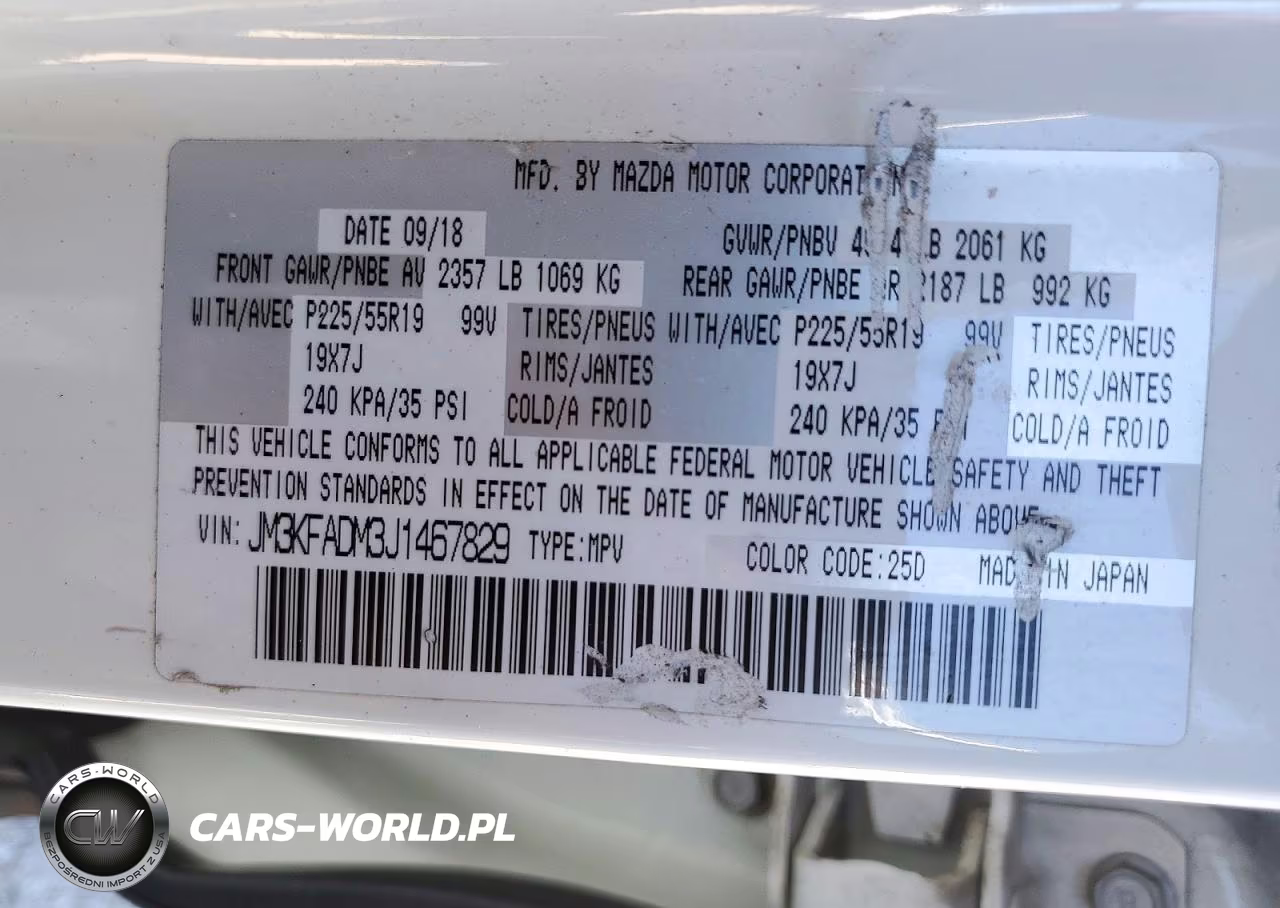 2018 Mazda Cx-5 Grand Touring VIN:JM3KFADM3J1467829 - 13