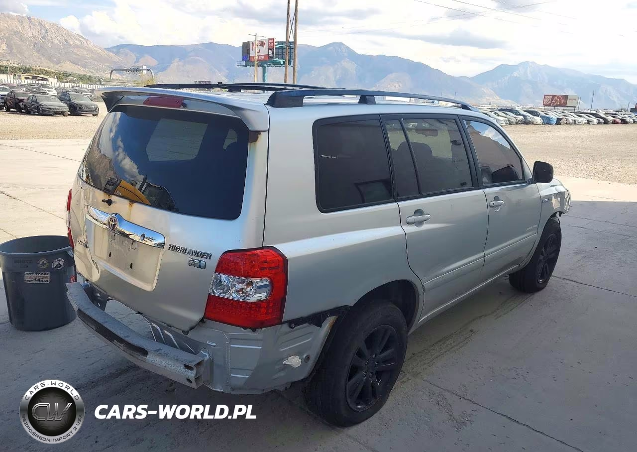 2007 Toyota Highlander Hybrid VIN:JTEEW21A770037737 - 3