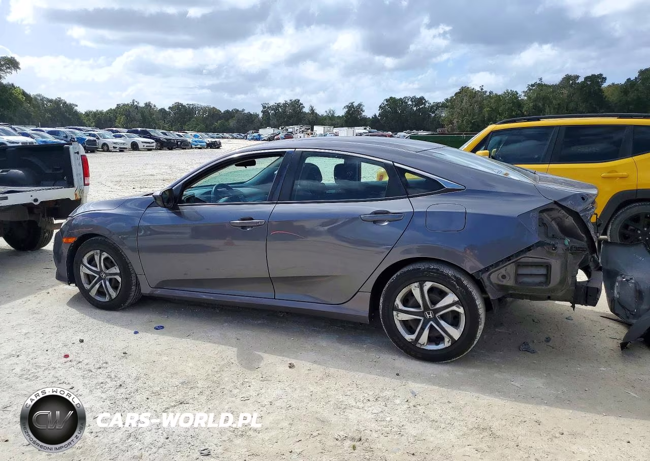 2016 Honda Civic Lx VIN:19XFC2F58GE081931 - 2
