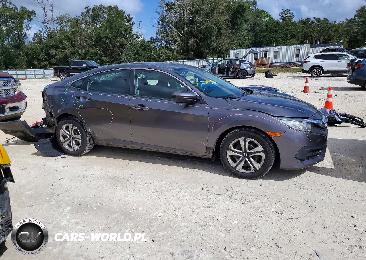 2016 Honda Civic Lx VIN:19XFC2F58GE081931 - 4