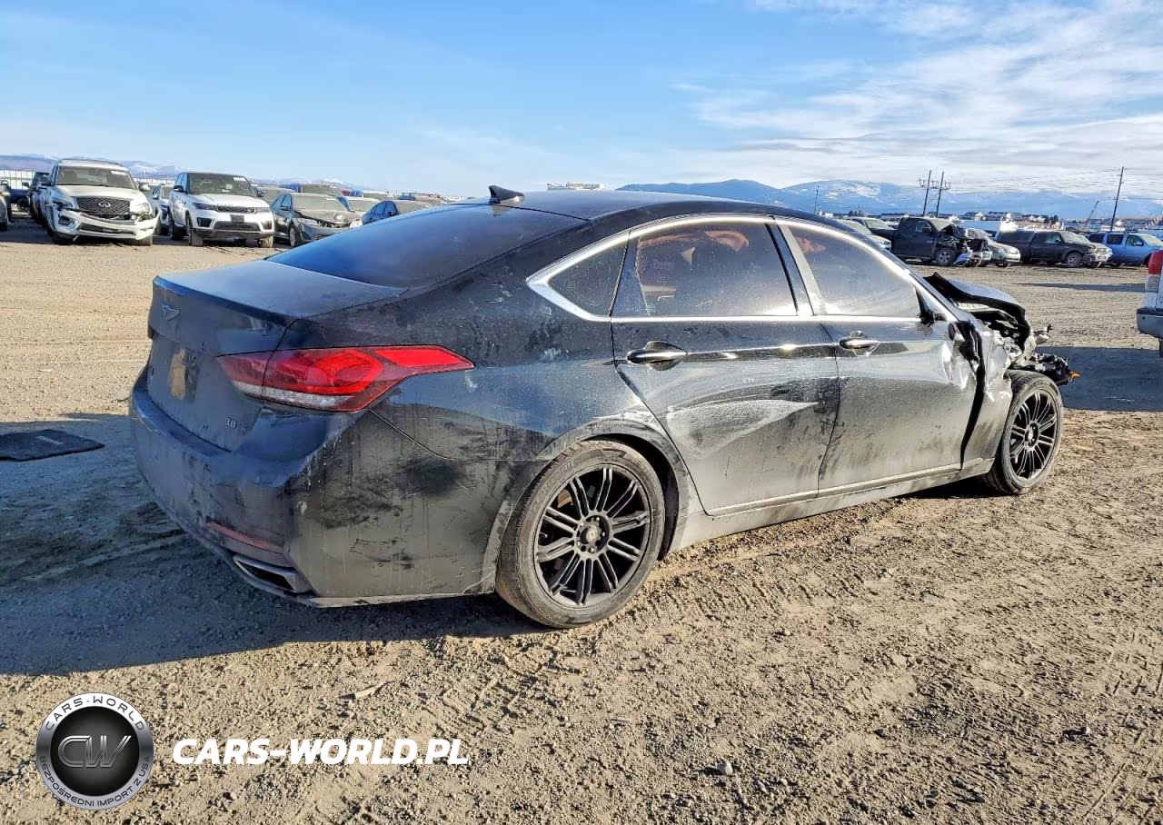 2017 Genesis G80 3.8 VIN:KMHGN4JE4HU205354 - 3