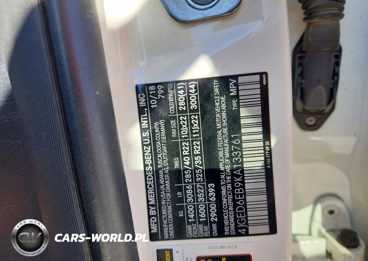 2019 Mercedes-Benz Gle Coupe 43 Amg VIN:4JGED6EB9KA133761 - 12