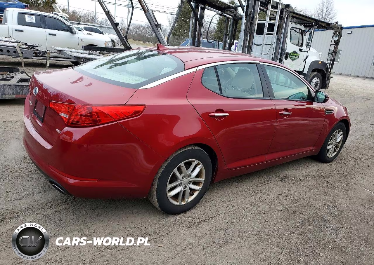 2012 Kia Optima Lx VIN:5XXGM4A75CG076483 - 3