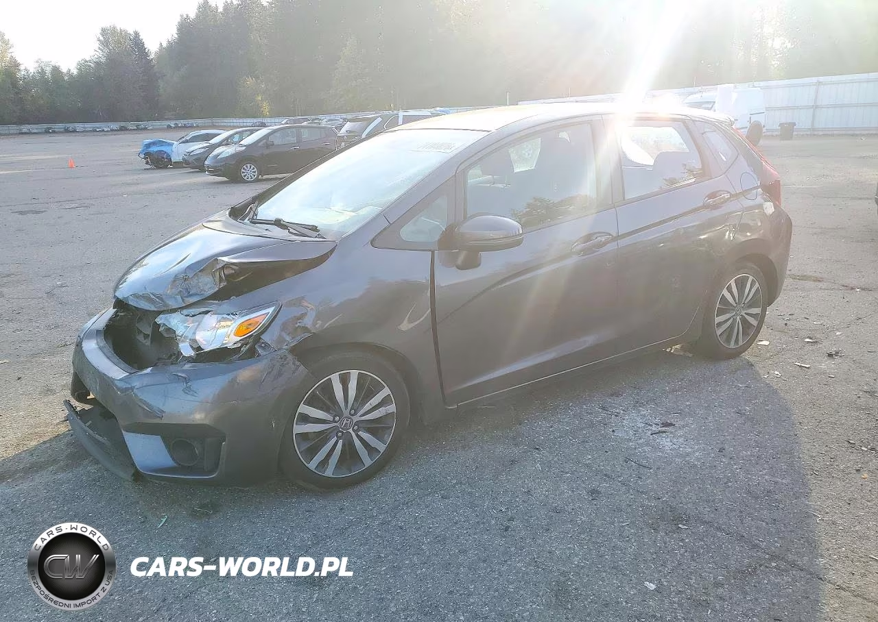 2015 Honda Fit Ex VIN:3HGGK5H89FM784136 - 1