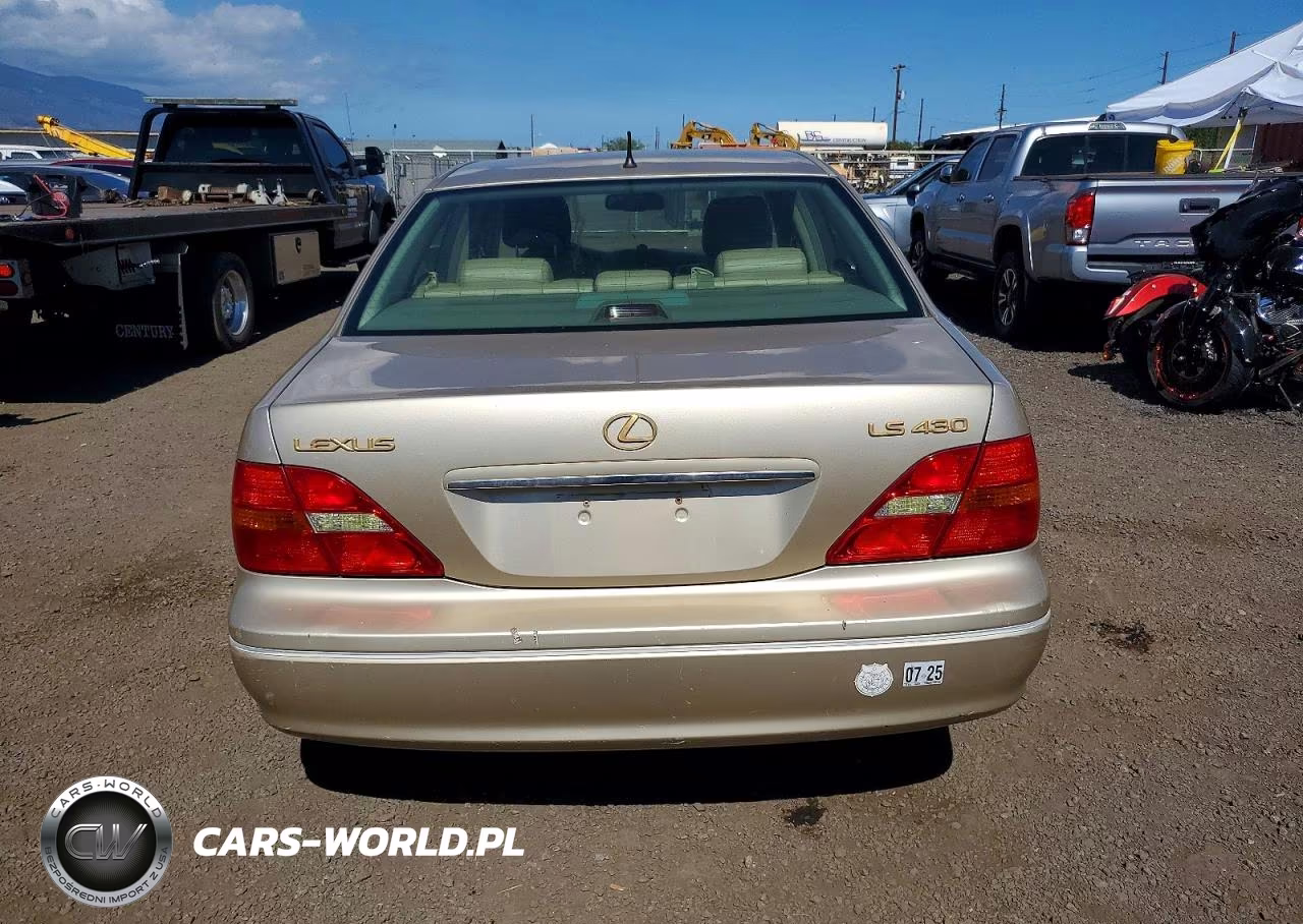 2001 Lexus Ls 430 Base VIN:JTHBN30F310031534 - 6