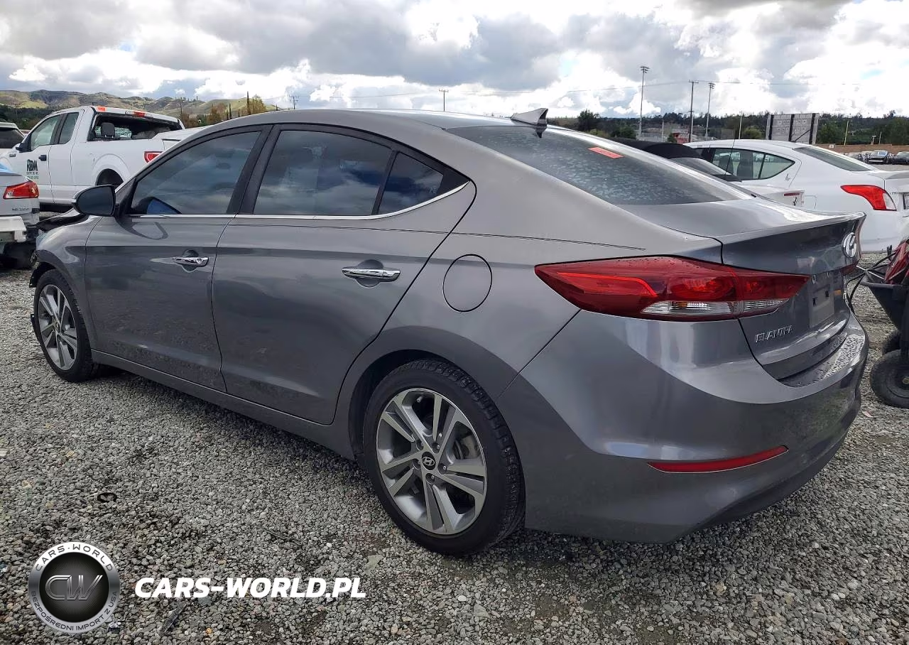 2017 Hyundai Elantra Limited VIN:KMHD84LF0HU180131 - 2