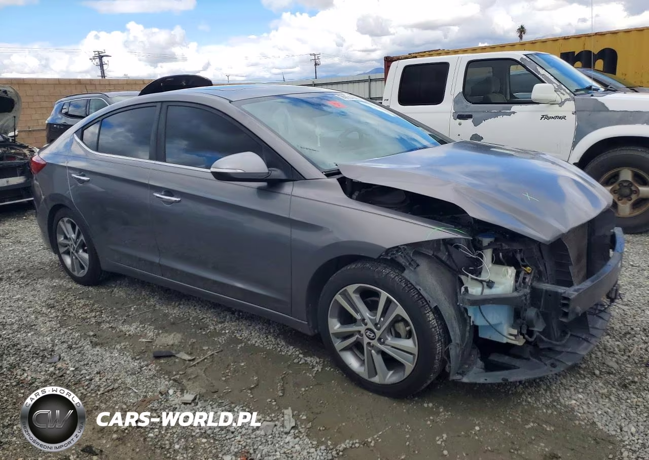 2017 Hyundai Elantra Limited VIN:KMHD84LF0HU180131 - 4