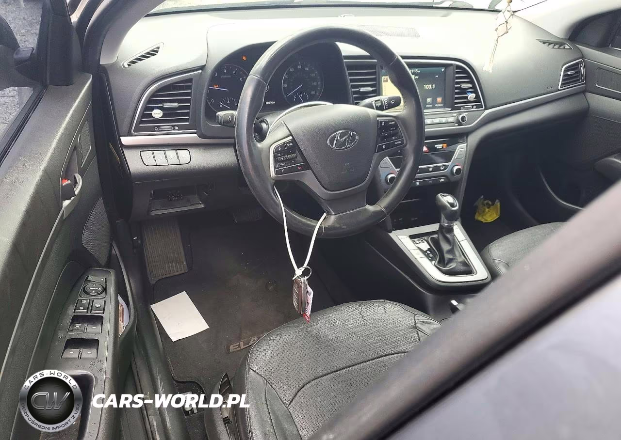 2017 Hyundai Elantra Limited VIN:KMHD84LF0HU180131 - 8