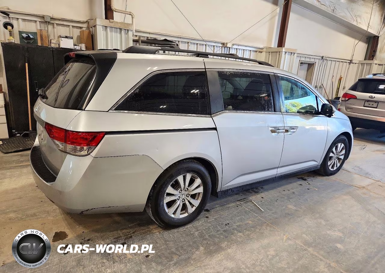 2014 Honda Odyssey Exl VIN:5FNRL5H60EB138120 - 3