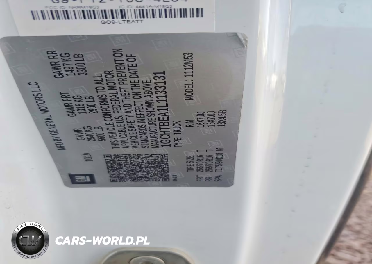 2020 Chevrolet Colorado VIN:1GCHTBEA1L1133131 - 12