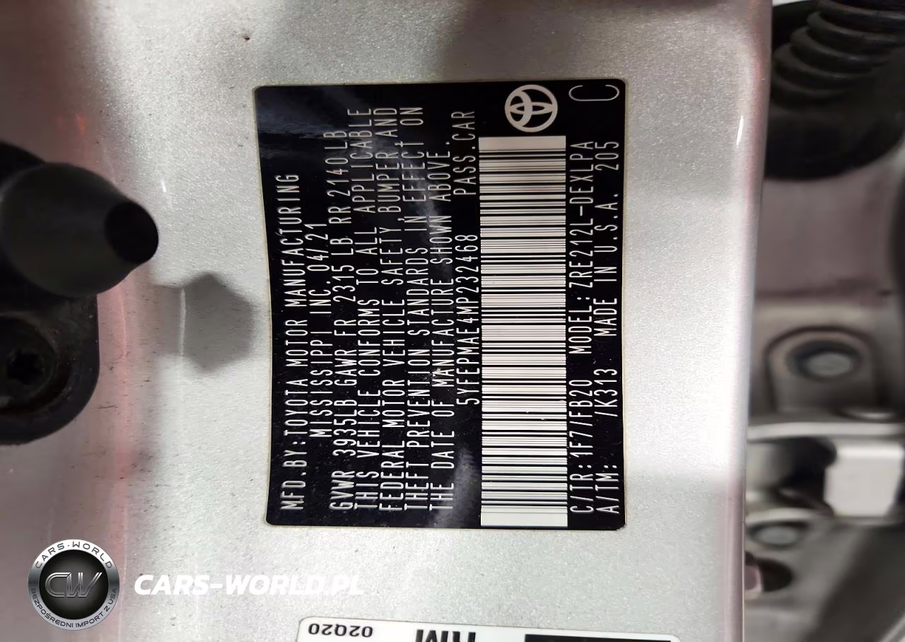 2021 Toyota Corolla Le VIN:5YFEPMAE4MP232468 - 13