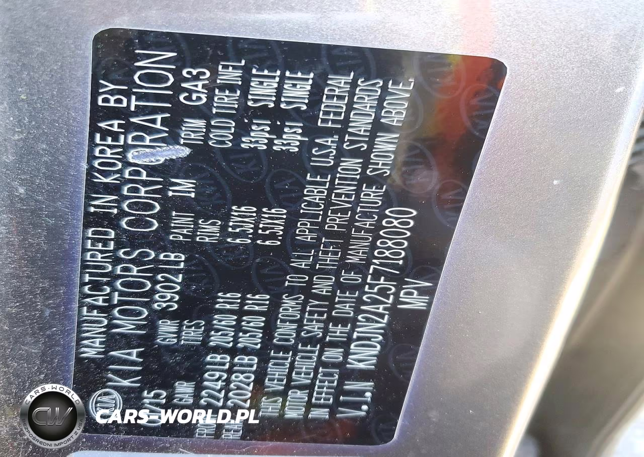 2015 Kia Soul VIN:KNDJN2A25F7188080 - 12