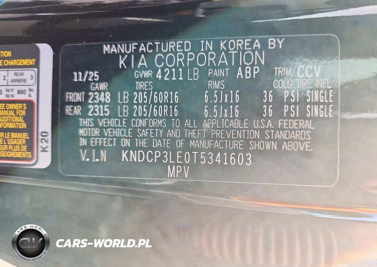 2026 Kia Niro Lx VIN:KNDCP3LE0T5341603 - 13