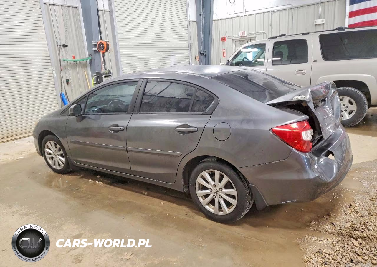 2012 Honda Civic Ex VIN:2HGFB2F88CH306989 - 2