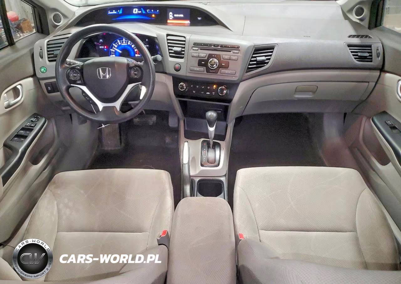 2012 Honda Civic Ex VIN:2HGFB2F88CH306989 - 8