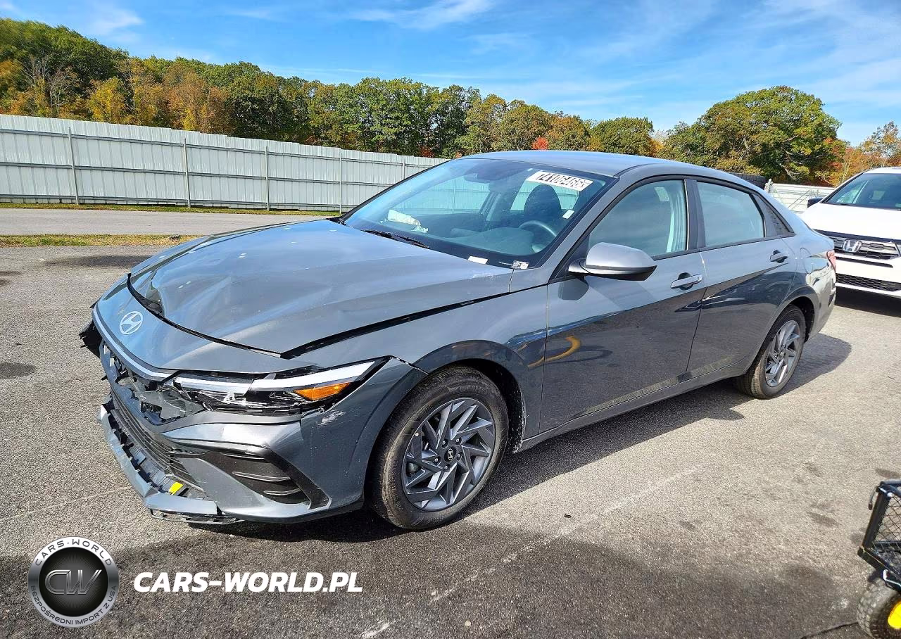 2026 Hyundai Elantra Hybrid Blue