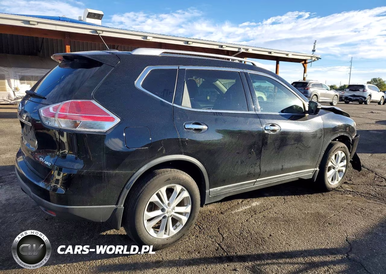 2015 Nissan Rogue S VIN:KNMAT2MV0FP503492 - 3
