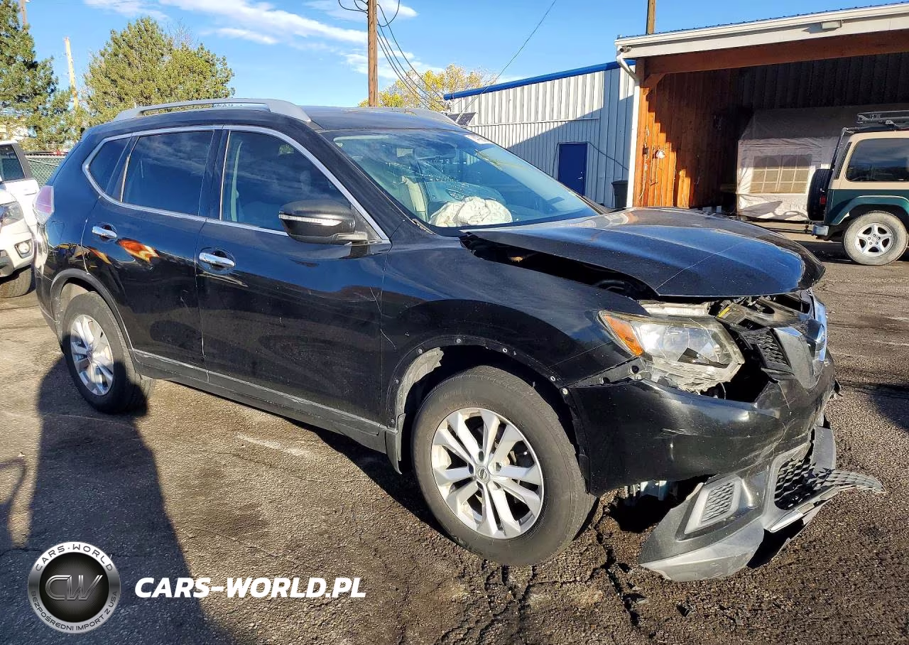 2015 Nissan Rogue S VIN:KNMAT2MV0FP503492 - 4