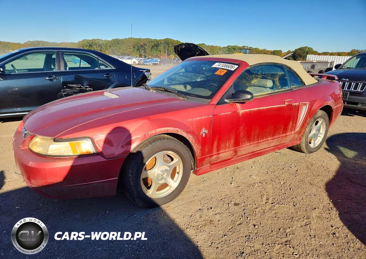2001 Ford Mustang VIN:1FAFP444X1F238856 - 1