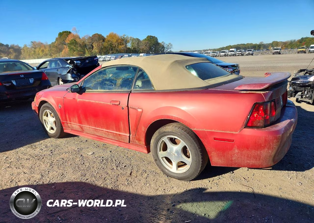 2001 Ford Mustang VIN:1FAFP444X1F238856 - 2