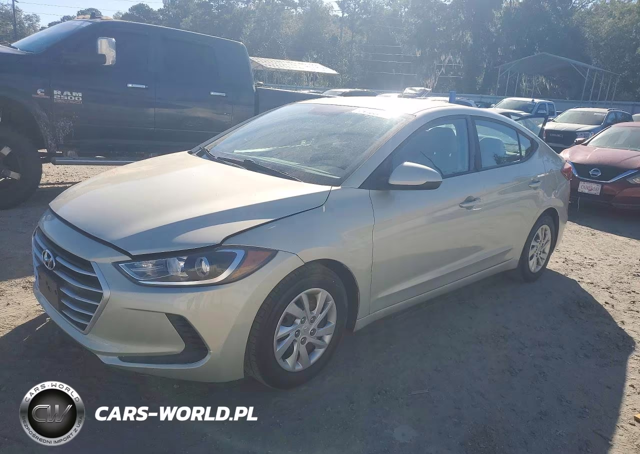 2017 Hyundai Elantra Se VIN:5NPD74LF2HH177023 - 1