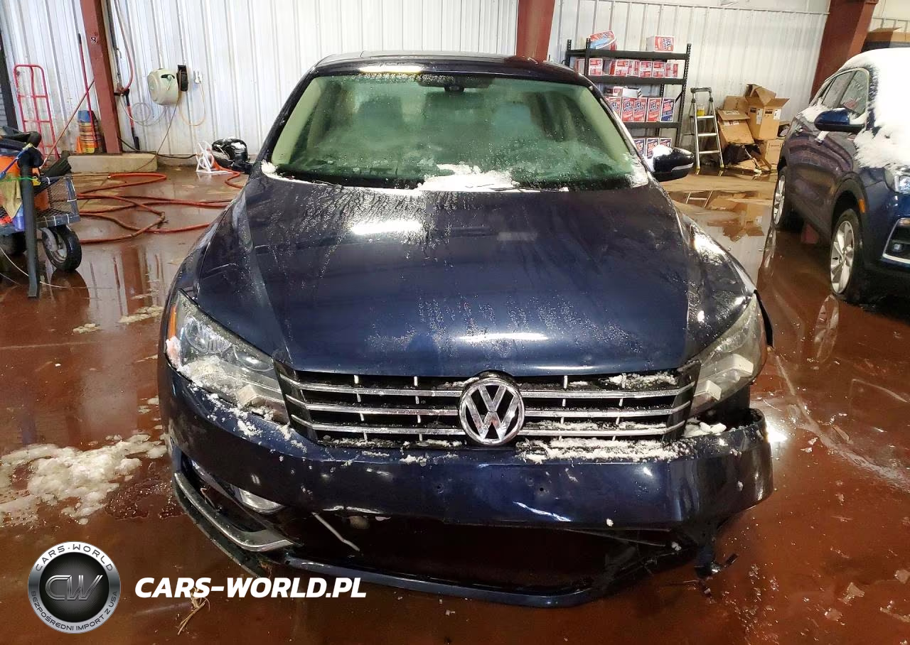 2013 Volkswagen Passat Se VIN:1VWBN7A32DC022806 - 5