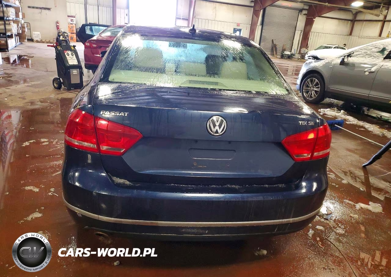 2013 Volkswagen Passat Se VIN:1VWBN7A32DC022806 - 6