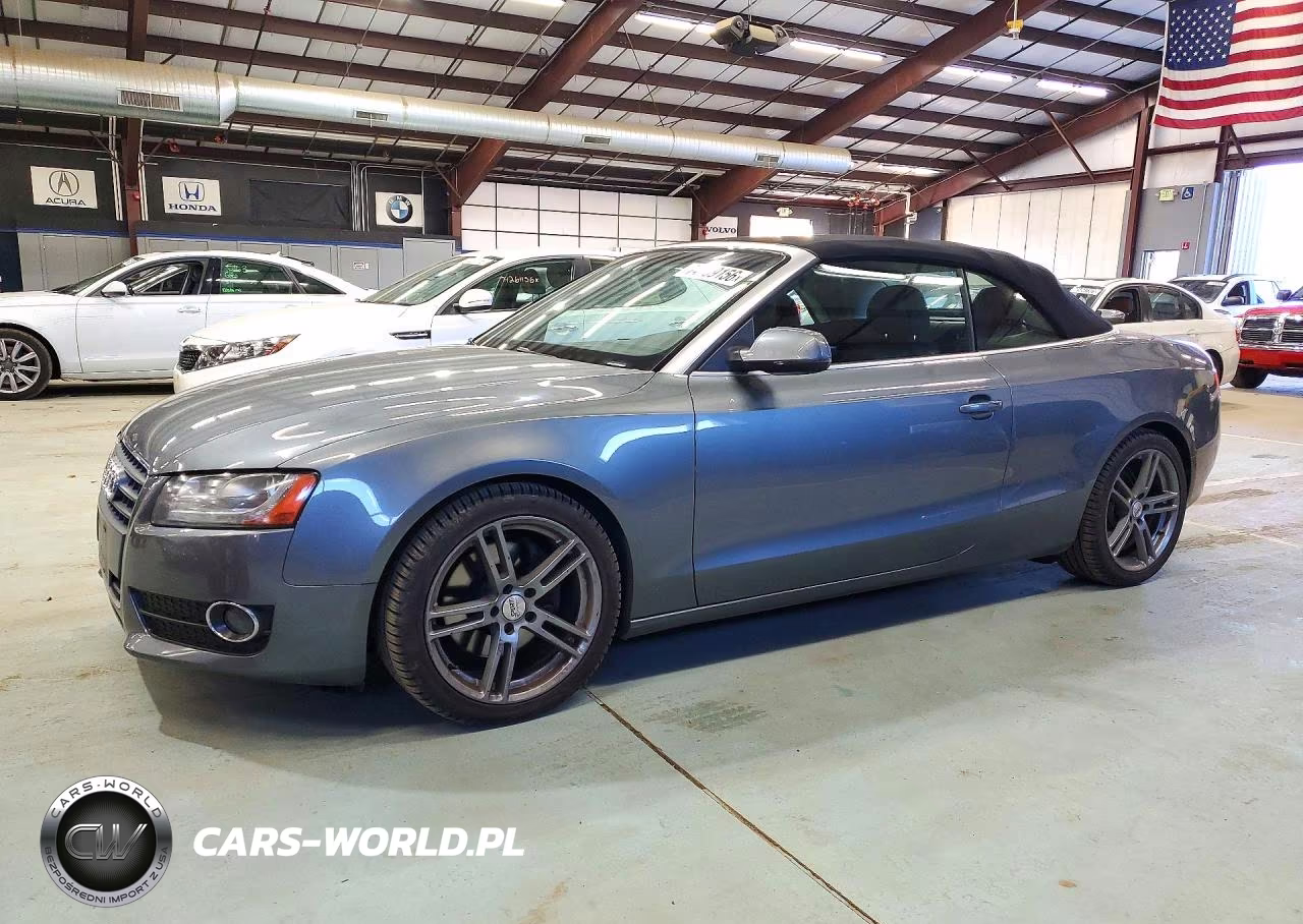 2012 Audi A5 Premium Plus VIN:WAULFAFH5CN001082 - 1