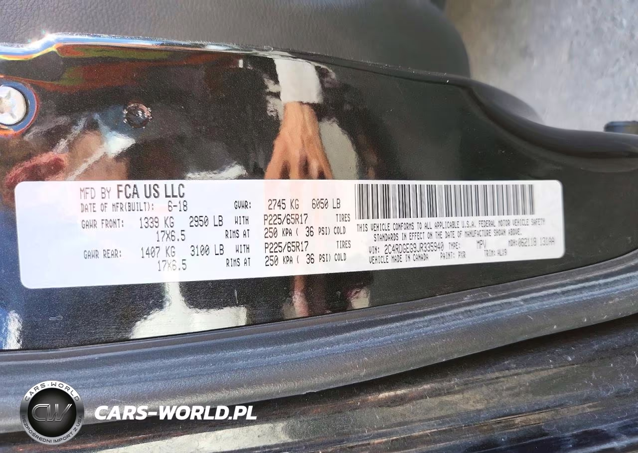 2018 Dodge Grand Caravan Gt VIN:2C4RDGEG9JR335940 - 13