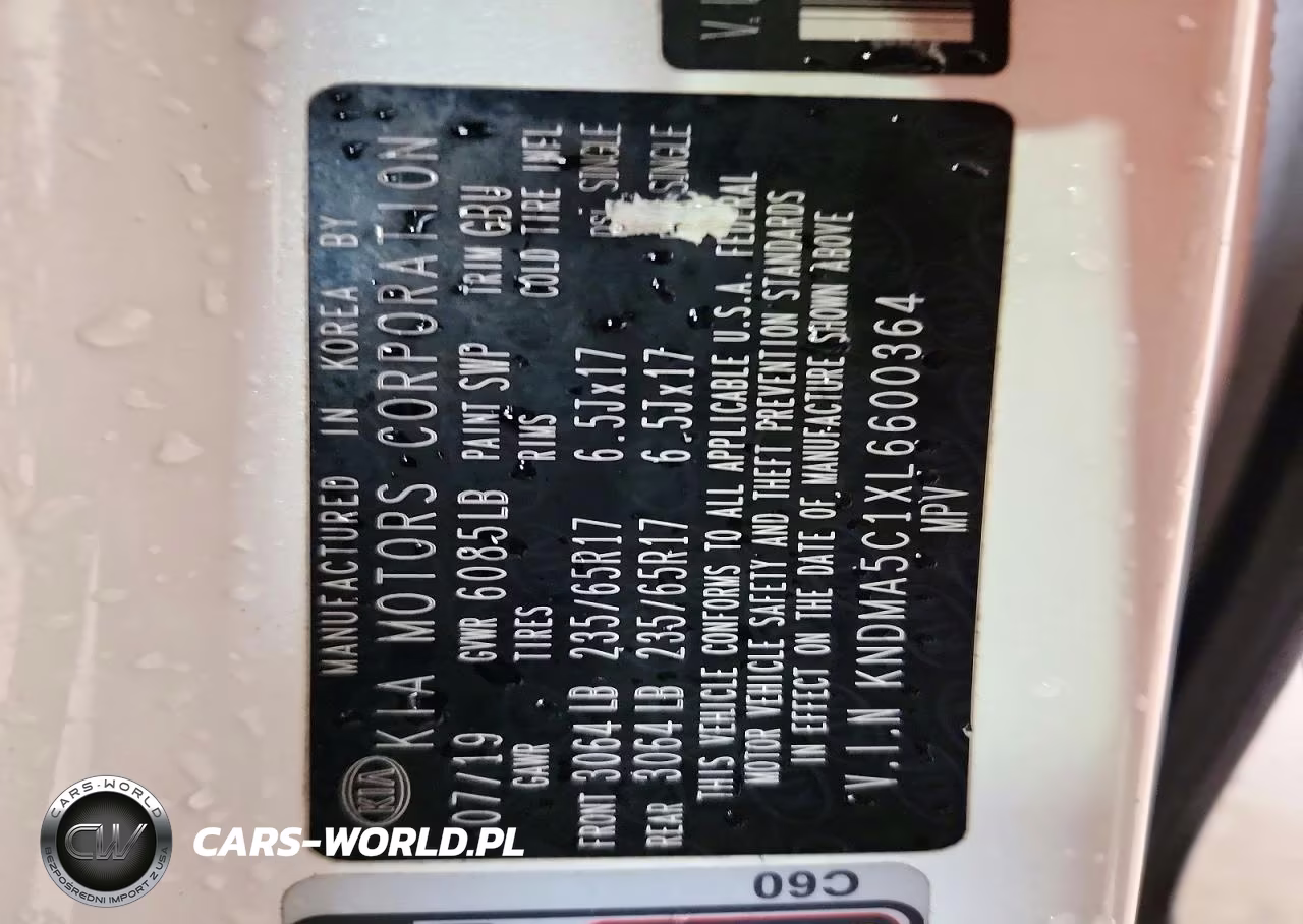 2020 Kia Sedona L VIN:KNDMA5C1XL6600364 - 13