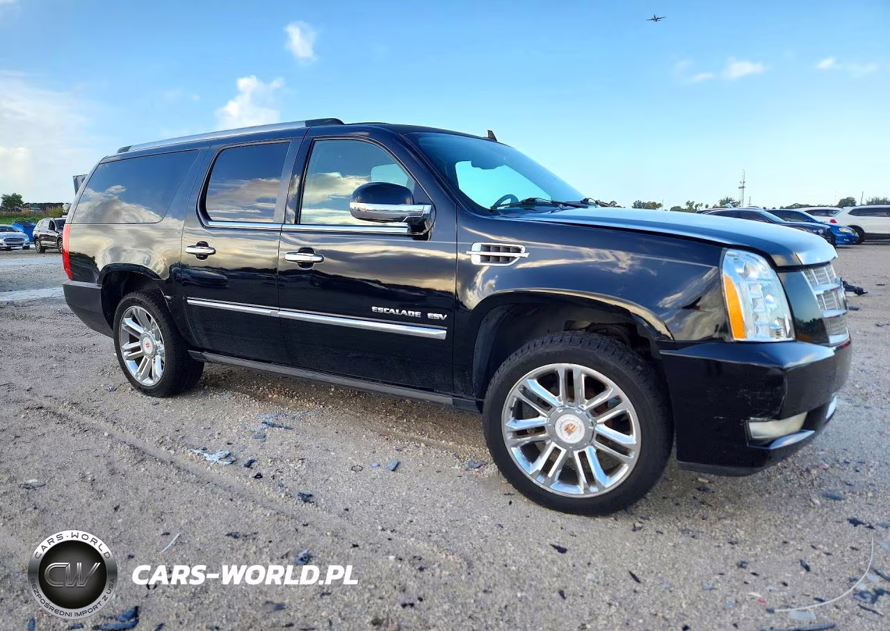 2013 Cadillac Escalade Esv Platinum VIN:1GYS3KEF5DR222747 - 4