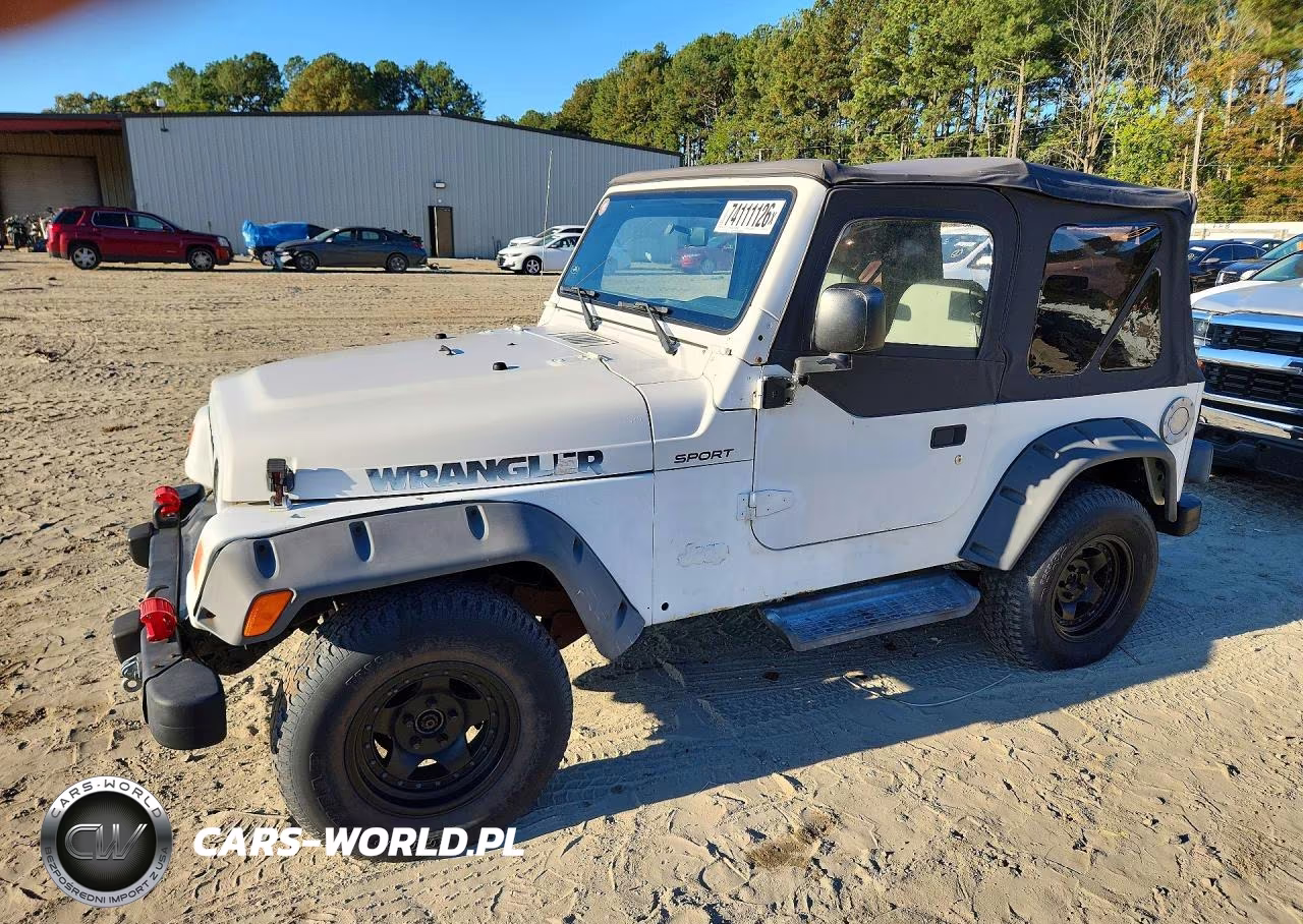 2004 Jeep Wrangler - Tj Sport VIN:1J4FA49S44P707452 - 1