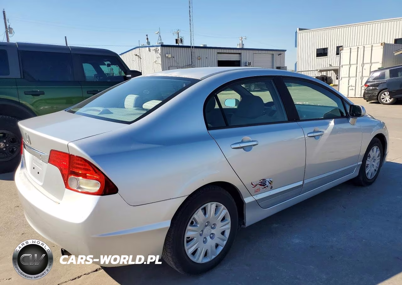 2009 Honda Civic Gx VIN:1HGFA46579L001256 - 3
