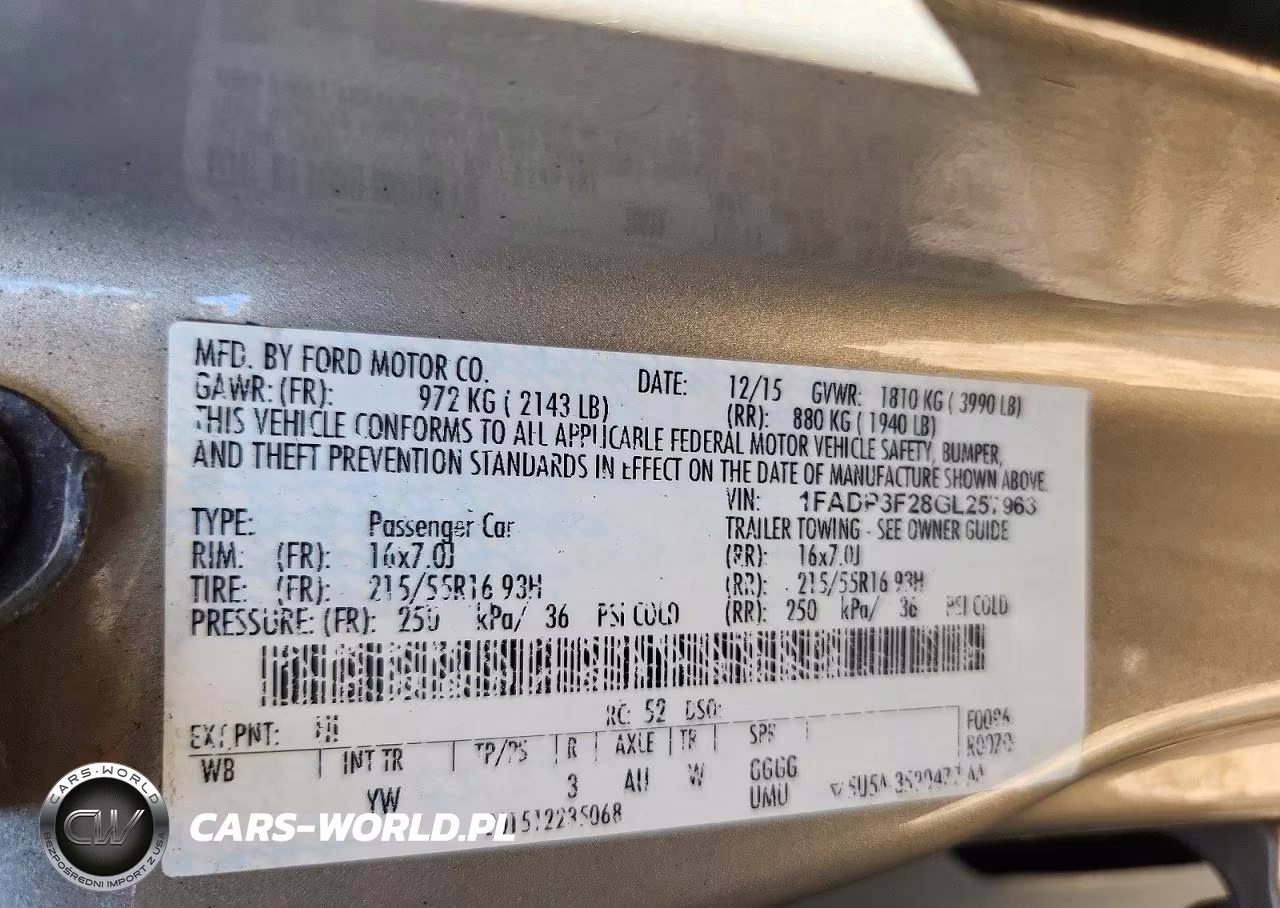 2016 Ford Focus Se VIN:1FADP3F28GL257963 - 13