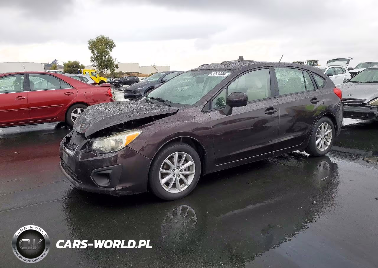 2012 Subaru Impreza Premium VIN:JF1GPAC6XCH212156 - 1