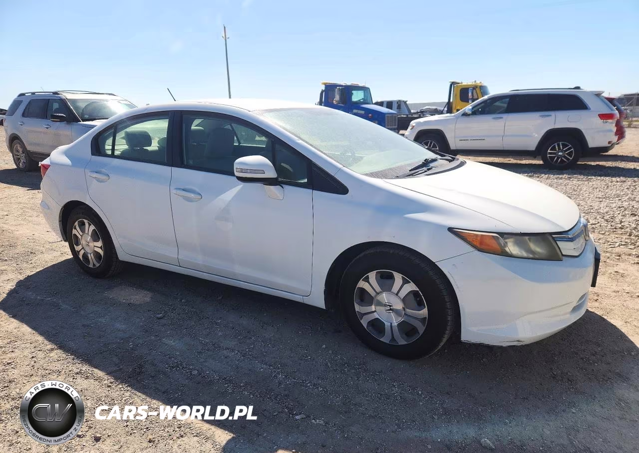 2012 Honda Civic Hybrid VIN:JHMFB4F20CS000835 - 4