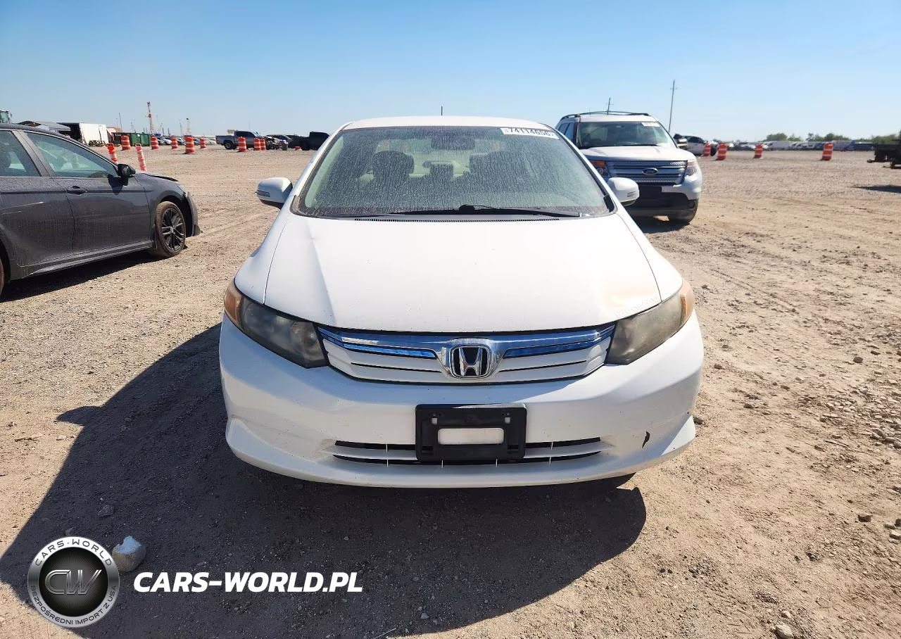 2012 Honda Civic Hybrid VIN:JHMFB4F20CS000835 - 5