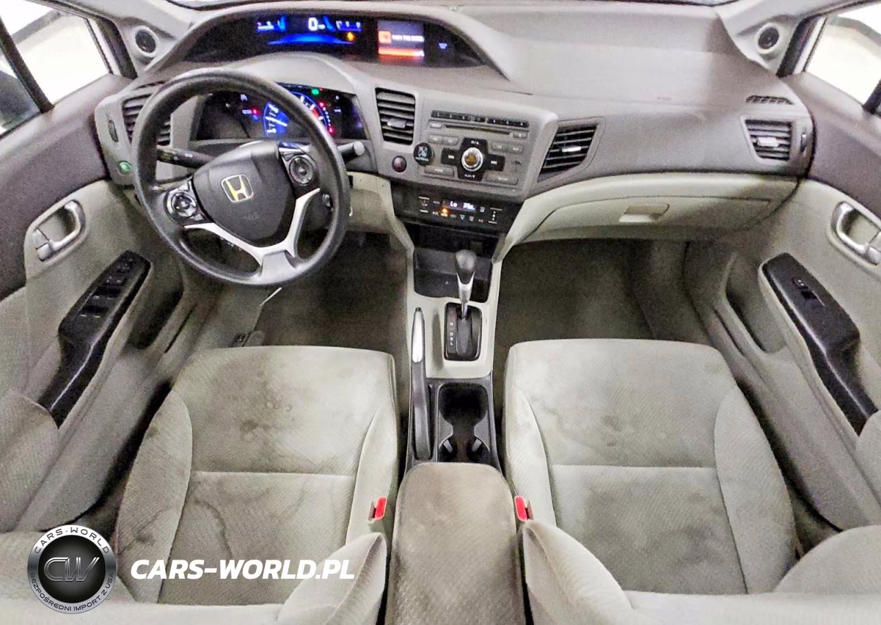2012 Honda Civic Hybrid VIN:JHMFB4F20CS000835 - 8