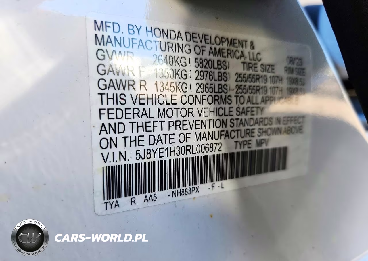 2024 Acura Mdx Standard VIN:5J8YE1H30RL006872 - 14