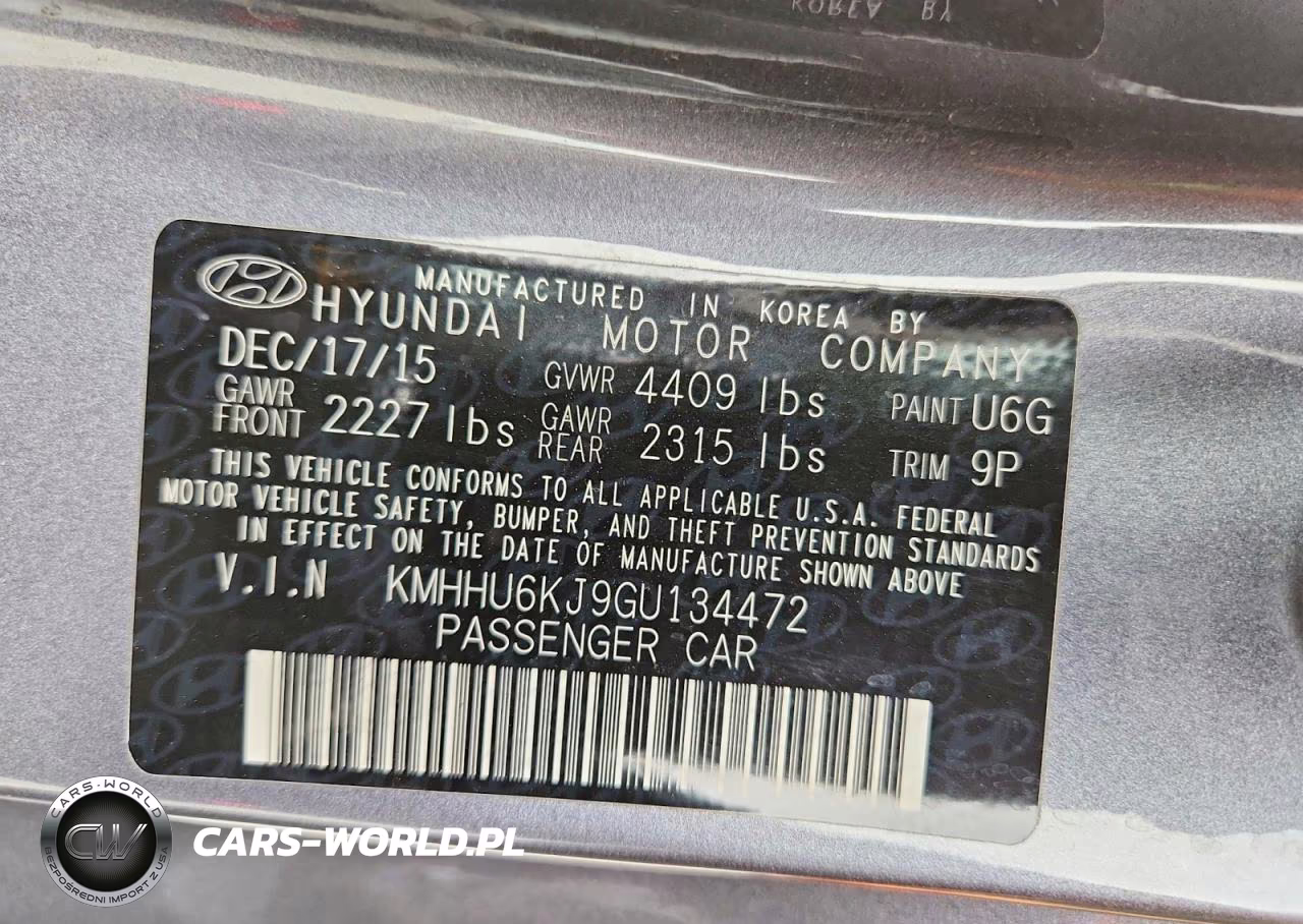 2016 Hyundai Genesis Coupe 3.8 R-Spec VIN:KMHHU6KJ9GU134472 - 12