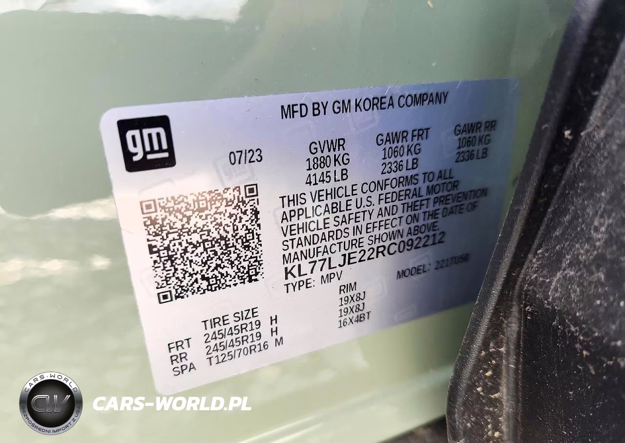 2024 Chevrolet Trax 2Rs VIN:KL77LJE22RC092212 - 13