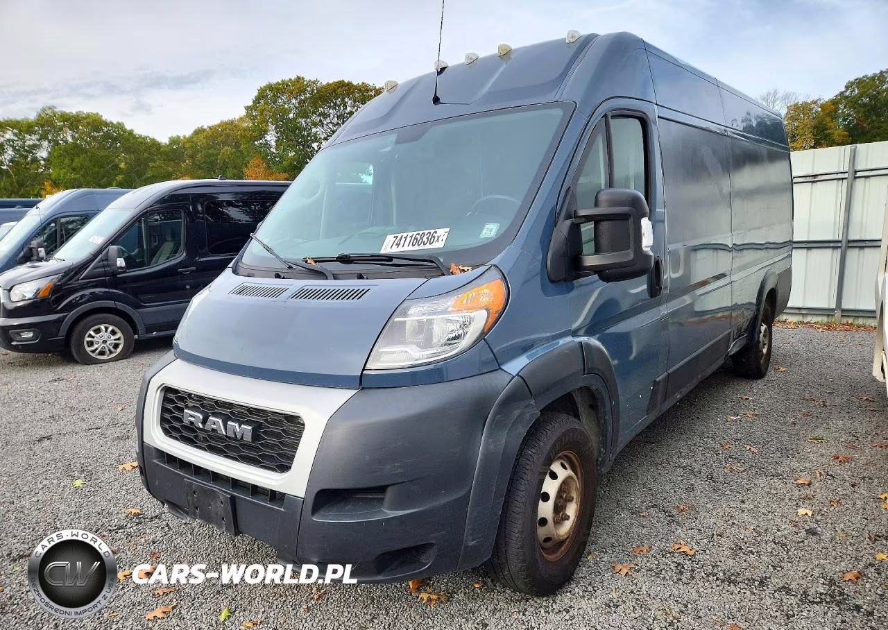2020 Ram Promaster 3500 Delivery Van VIN:3C6URVJG7LE144079 - 1